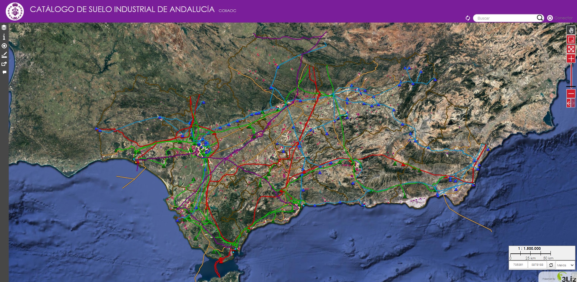 Catálogo de suelo industrial de Andalucía